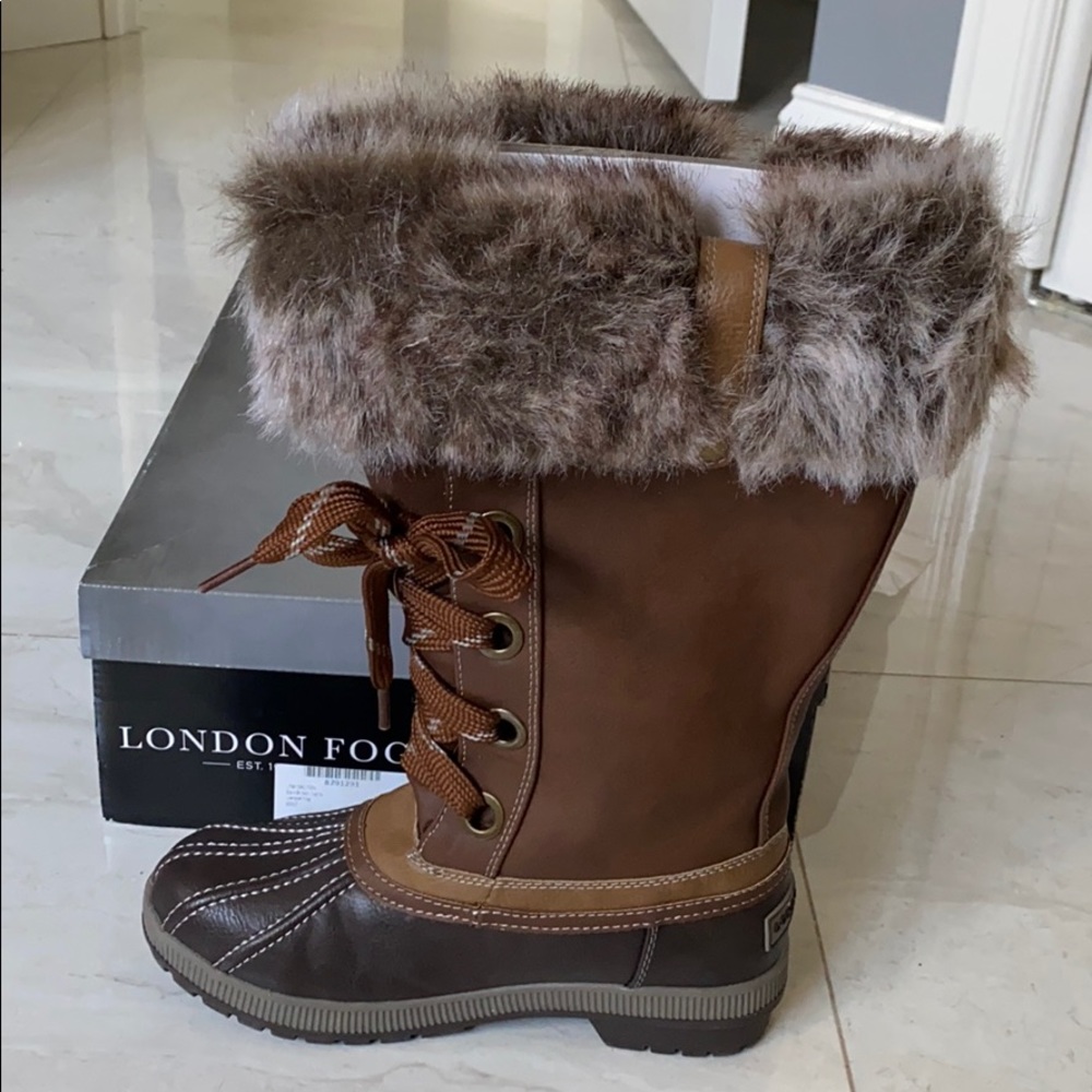London Fog Women’s Melton Tall Boots